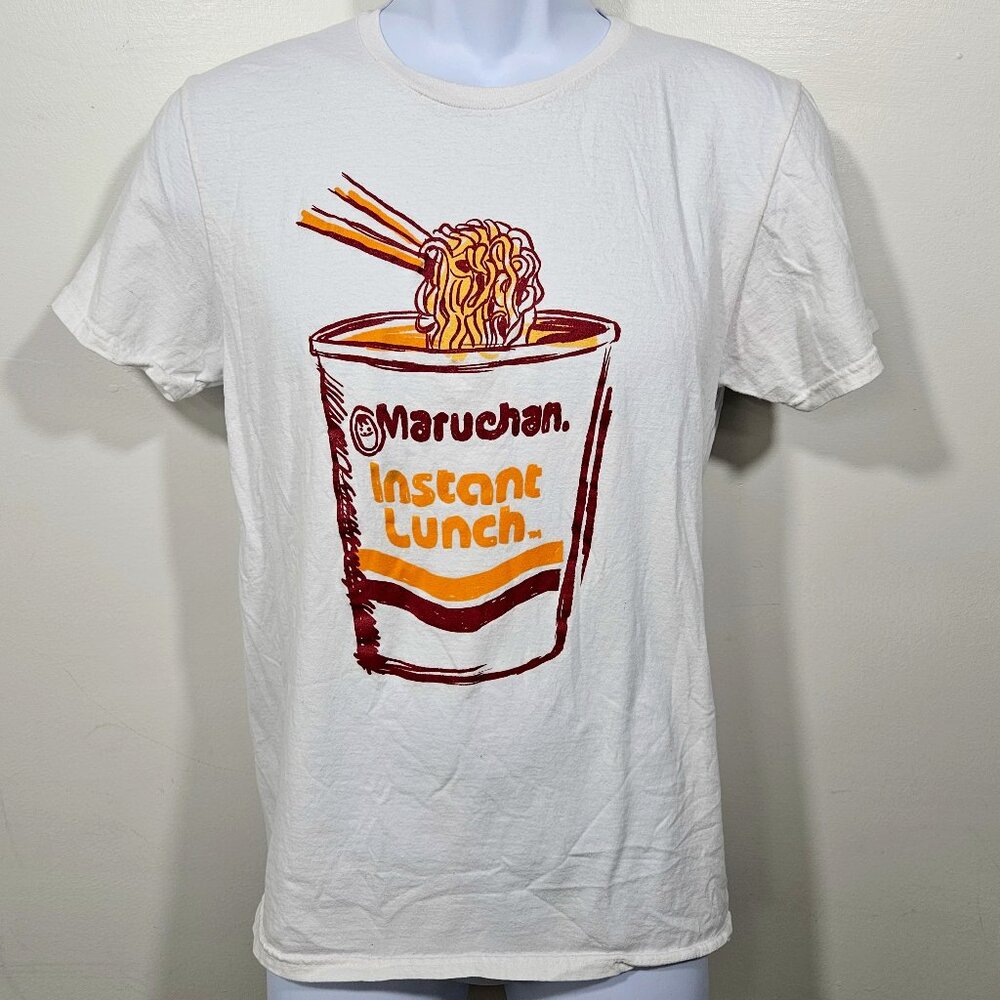 Maruchan Ramen T-shirt Size Small - White - Great Condition    (74)